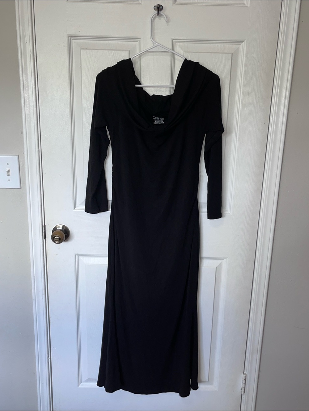 OGL Black Long Sleeve Maxi Dress SIZE XL